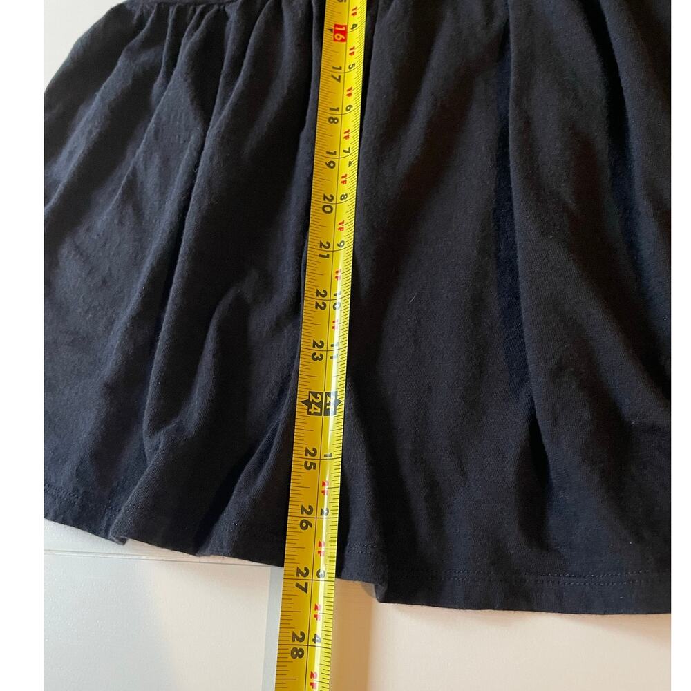 Lane Bryant Black Babydoll Top Sz 18/20 Short Sleeves Scoop Neck Casual Neutral - Picture 8 of 8
